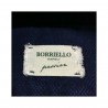 BORRIELLO NAPOLI man shirt 100% cotton blue art 8097 MADE IN ITALY