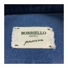 BORRIELLO NAPOLI man shirt 100% cotton denim art 8191-1 MADE IN ITALY