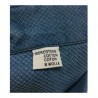BORRIELLO NAPOLI camicia uomo denim operato art 8191-1 100% cotone MADE IN ITALY
