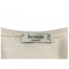 FERRANTE maglia uomo girocollo 001 panna TODD & DUNCAN G33101 Tg. 60
