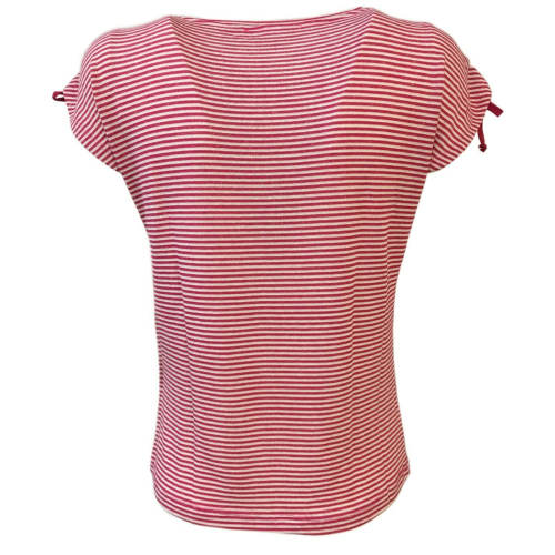 LA FEE MARABOUTEE woman t-shirt viscose with lurex mod FB7482 MADE IN ITALY