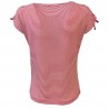 LA FEE MARABOUTEE t-shirt donna viscosa a righe con lurex FB7482 MADE IN ITALY