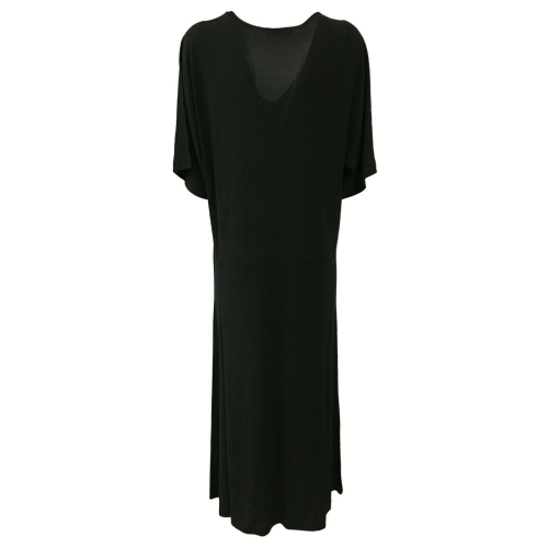ALPHA STUDIO women's dress black art AD1505O 100% viscose