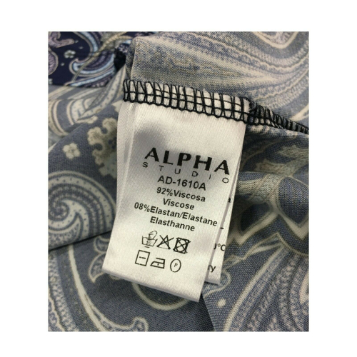 ALPHA STUDIO women's top sleeveless cashmere pattern 92% viscose 8% elastane art AD-161OA