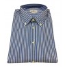 BRANCACCIO button-down man shirt NICOLA GOLD with pocket