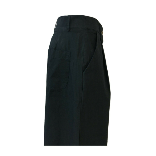 HUMILITY 1949 pantalone donna corto con pence HA8067 100% cotone MADE IN ITALY