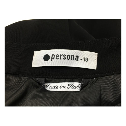 PERSONA by Marina Rinaldi gonna donna nero mod VALDOR 100% poliestere MADE IN ITALY