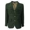 M.I.D.A - Green jacket with pockets and patch