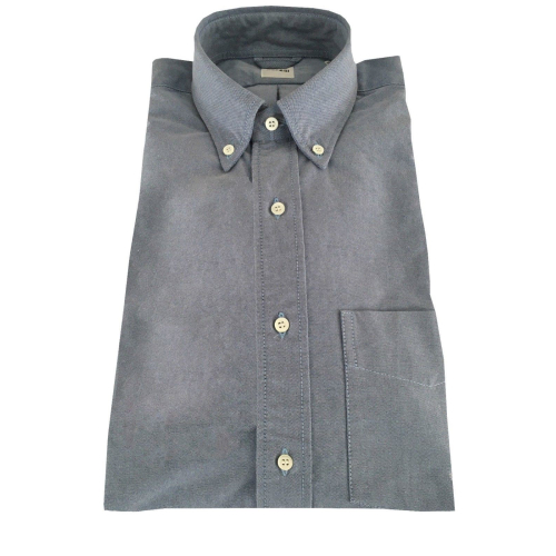 ASPESI camicia uomo oxford,colore bianca, botton down con taschino modello CE14 E743 B.D.MAGRA, 100% cotone