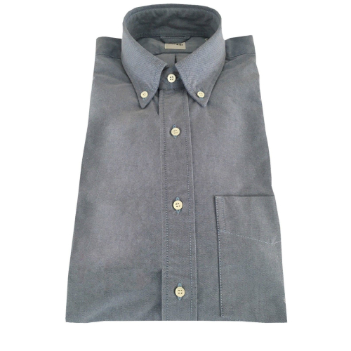 ASPESI man oxford shirt white, button-down with pocket model EC14 E743 B.D.MAGRA, 100% cotton
