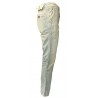 Pantaloni Uomo REDS a righe stile used particolari dipinti 100% cotone, MADE IN ITALY