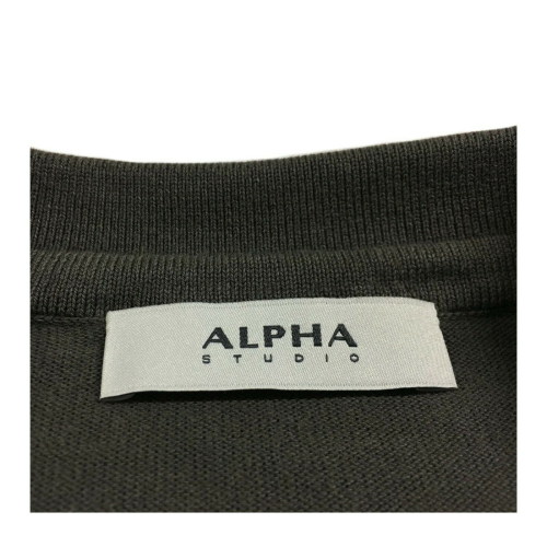 ALPHA STUDIO polo uomo mezza manica con bordo art AU-9008BS 100% cotone