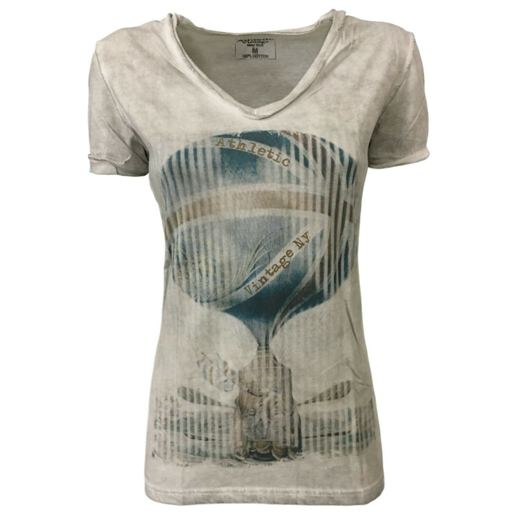 ATHLETIC VINTAGE NEW YORK t-shirt woman short sleeves 100% Cotton MADE IN ITALY ATHLETIC VINTAGE NEW YORK t-shirt woman short sleeves 100% Cotton MADE IN ITALY