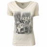 ATHLETIC VINTAGE NEW YORK t-shirt donna mezza manica 100 % cotone MADE IN ITALY