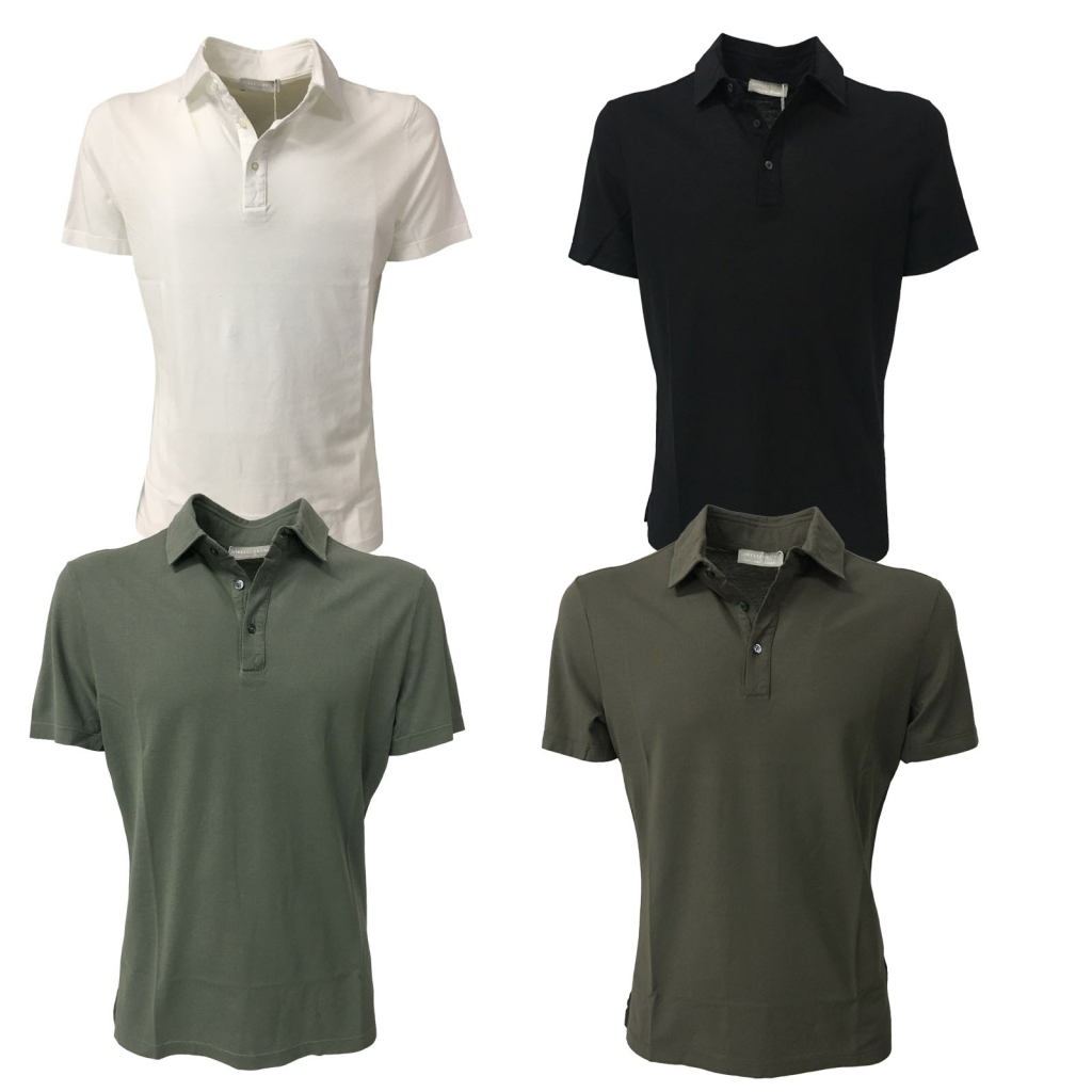 GIRELLI BRUNI men's polo white mod R 826 PC short sleeves 100% cotton MADE IN ITALY GIRELLI BRUNI men's polo white mod R 826 PC short sleeves 100% cotton MADE IN ITALY