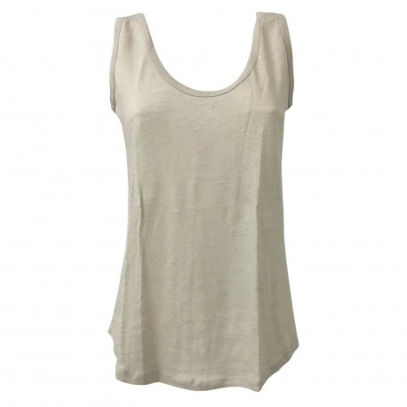 LA FEE MARABOUTEE Woman t-shirt 100% linen mod FA3115