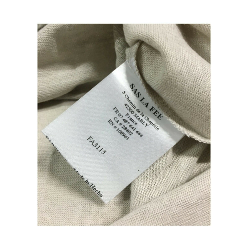 LA FEE MARABOUTEE Woman t-shirt 100% linen mod FA3115