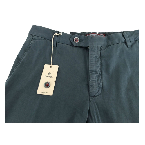 ZANELLA man brown pants fit slim mod HORSE / M 96% cotton 4% elastane