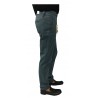ZANELLA pantalone uomo colore moro vestibilita' slim mod HORSE/M 96% cotone 4% elastan