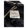 HUMILITY 1949 pantalone donna largo gamba cm 33 bordeaux lavato vita alta