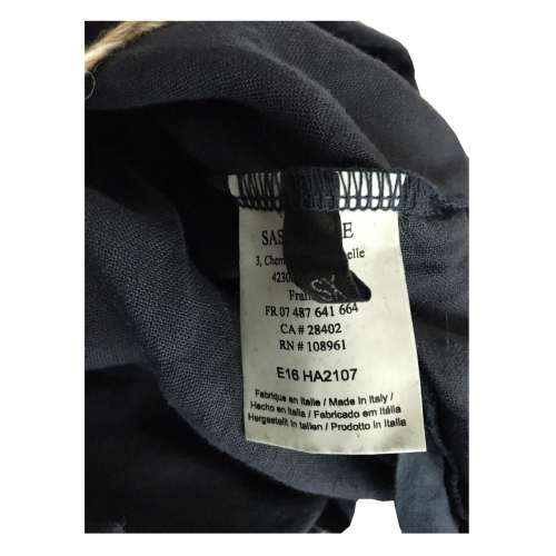 HUMILITY 1949 woman trousers  bordeaux 100% linen MADE IN ITALY