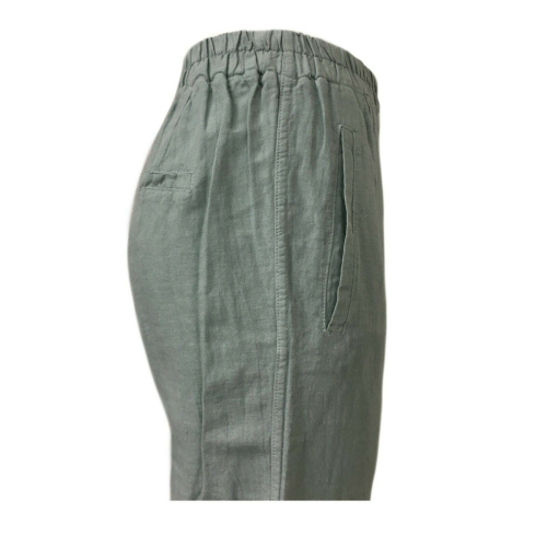 HUMILITY 1949 Pantalone Donna  art HA6006 53% lino 47% cotone MADE IN ITALY