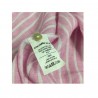 AND woman shirt pink with white stripes art D455E871M 100% linen