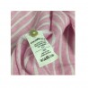 AND woman shirt pink with white stripes art D455B871M 100% linen - Calibrated measurements