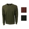 BKØ man green sweatshirt 100% cotton mod SU17010 MADE IN ITALY