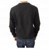 BKØ man green sweatshirt 100% cotton mod SU17010 MADE IN ITALY