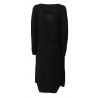 LA FEE MARABOUTE cardigan donna lungo nero/lurex nero 65% acrilico 35% poliammide