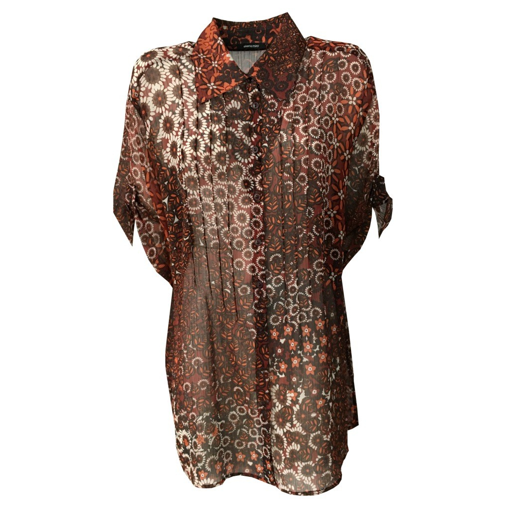 ELENA MIRO' half sleeve shirt fantasy 100% polyester