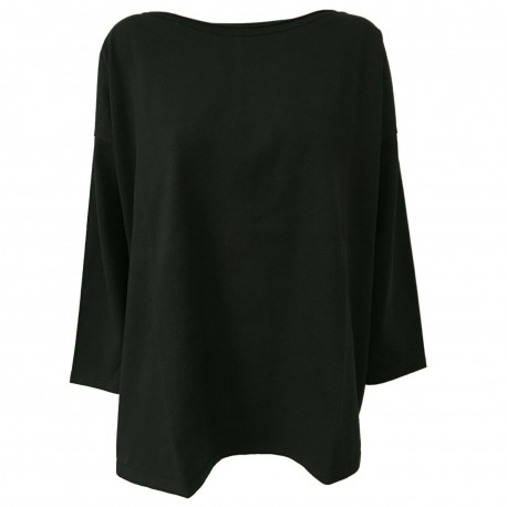 LABO.ART Maglia donna over mod FRASCA PAN 100% cotone invernale MADE IN ITALY