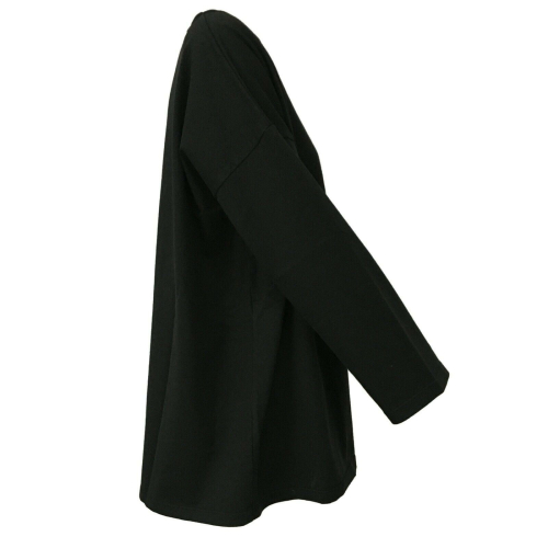 LABO.ART Maglia donna over mod FRASCA PAN 100% cotone invernale MADE IN ITALY