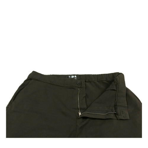 LABO.ART Pantalone donna mod FILIPPO PAN 100% cotone invernale MADE IN ITALY