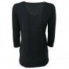 LA FEE MARABOUTEE Woman shirt 3/4 sleeve art FB7659 67% lyocell 33% cotton