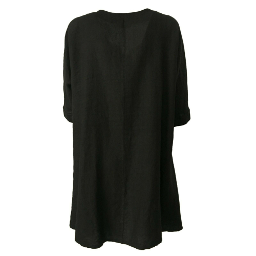 GARDEROBE DE SAINT TROPEZ woman shirt mod ST224 208F 100% linen MADE IN ITALY