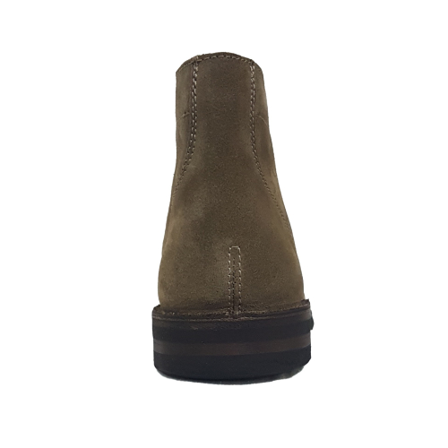 ASTORFLEX Scarpa Uomo con lacci in camoscio colore militare ALDFLEX 724 MADE IN ITALY