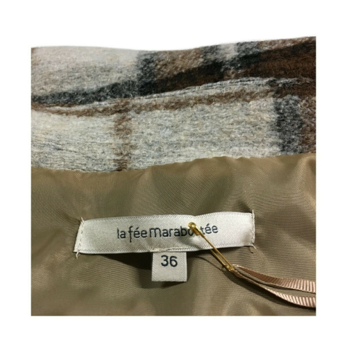 LA FEE MARABOUTEE women's wool coat art FC1130 MADE IN ITALY