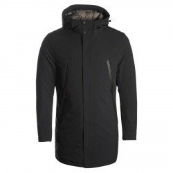 JOTT ICEBERG STRETCH men's down jacket with hood 50% polyamide, 40% polyester, 10% elastane