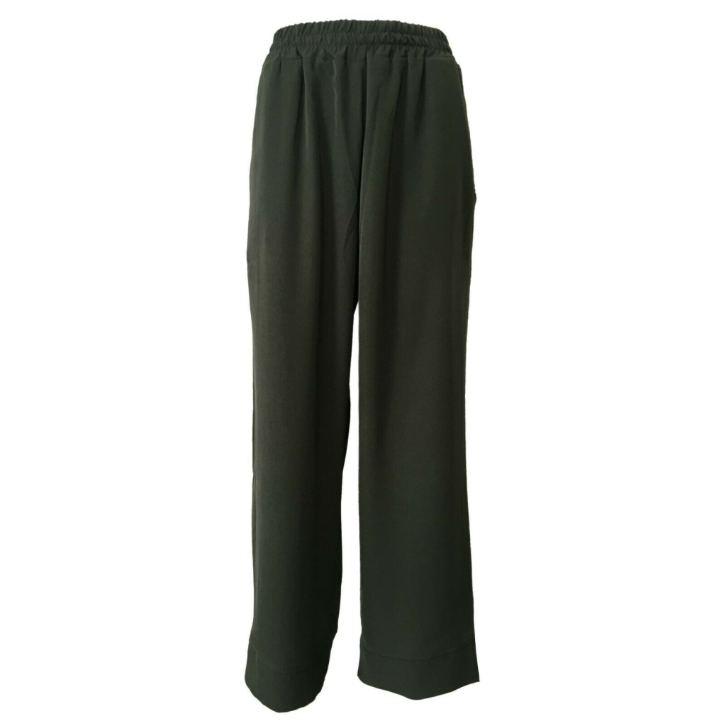 LA FEE MARABOUTEE Women's trousers with elasticated waist mod FC1073 MADE IN ITALY