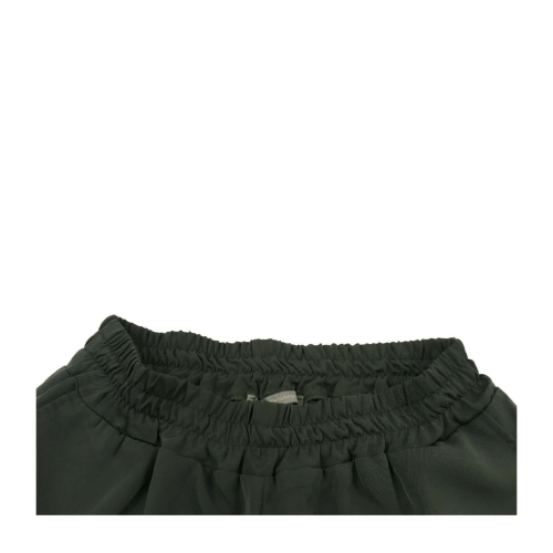 LA FEE MARABOUTEE Women's trousers with elasticated waist mod FC1073 MADE IN ITALY