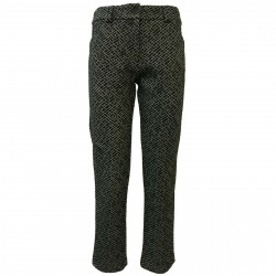 LA FEE MARABOUTEE Pantalone donna punto milano mod FC1369 MADE IN ITALY