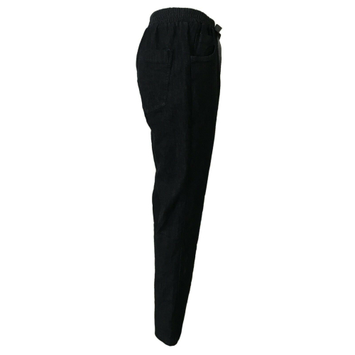 HUMILITY 1949 Pantalone donna jeans scuro con elastico mod HA9049 MADE IN ITALY
