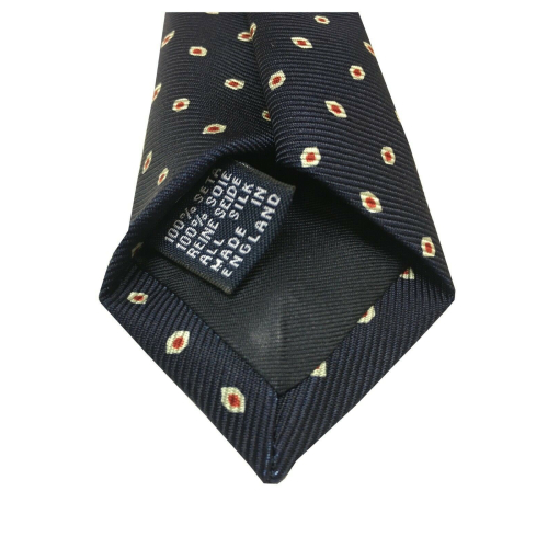 DRAKE'S LONDON Tie Man lined fantasy Drops 147x8 MADE IN ENGLAND