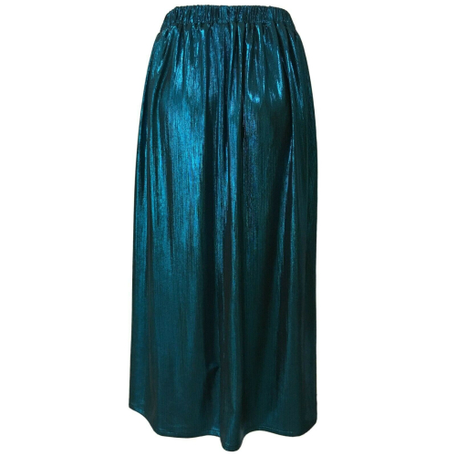 IVAN IABONI women's laminated skirt with elastic waistband art SK08 MADE IN ITALY