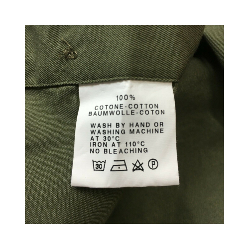 MGF 965 Camicia uomo verde button-down con taschino mod 92 L.T. 100% cotone