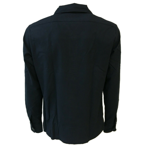 MGF 965 man jacket shirt flannel blue velvet mod SP310 100% cotton