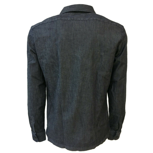 MGF 965 Giacca camicia uomo denim scuro mod SP310 98% cotone 2% elastane