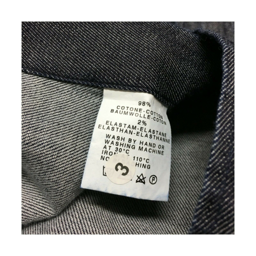MGF 965 man jacket shirt dark denim mod SP310  98% cotton 2% elastan